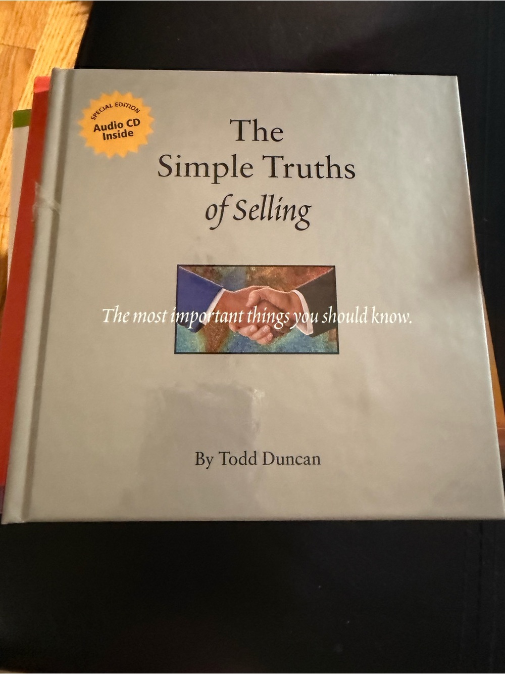 The Simple Truths of Selling by Todd Duncan - Gray Hardcover